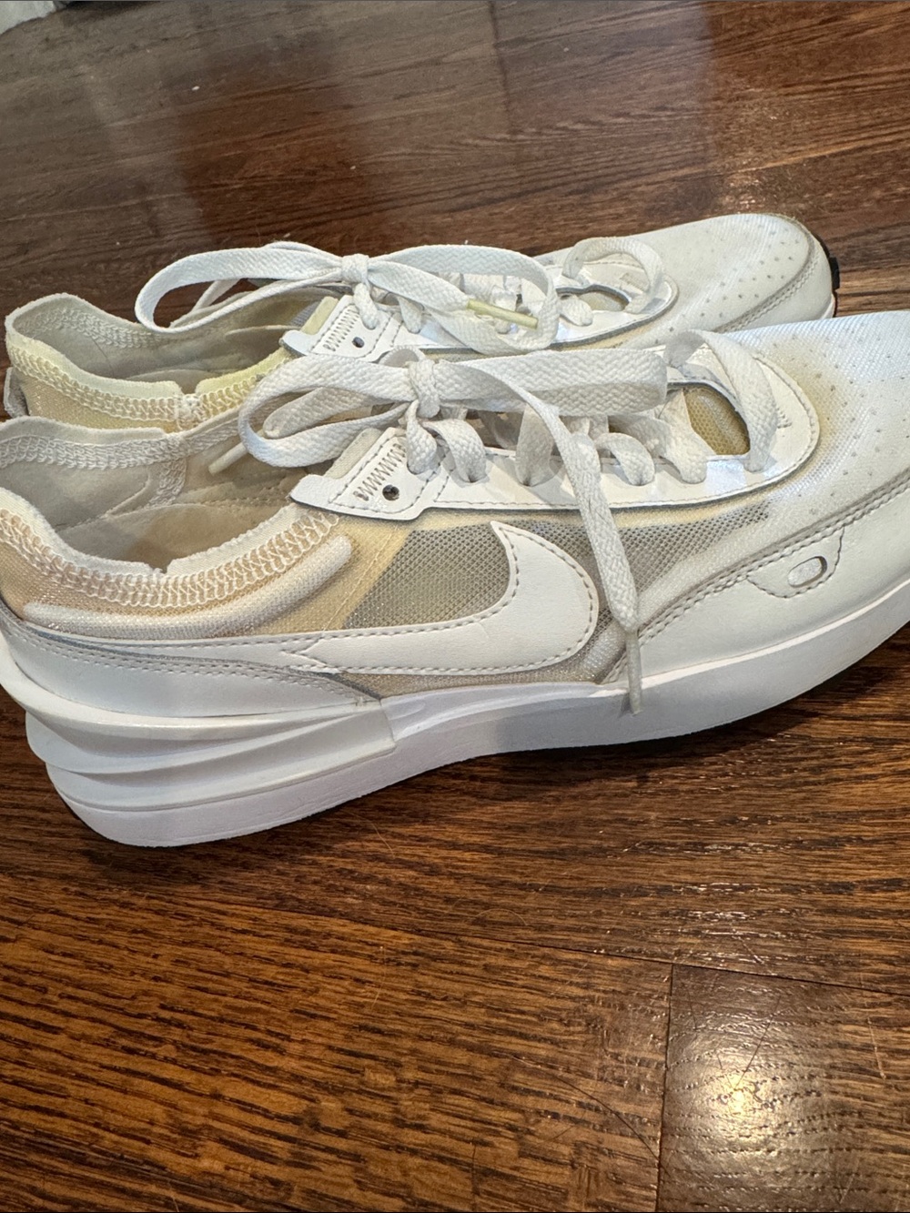 Nike Waffle One Summit White Sneaker Size 8.5